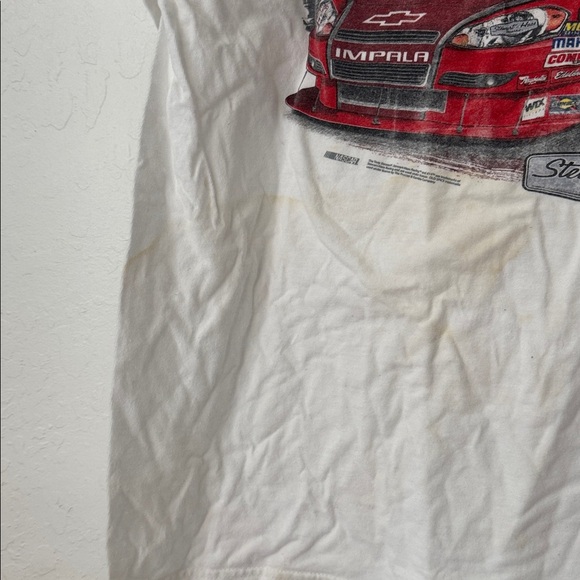 Tony Stewart #14 White Red Vintage Chase Authentic XL NASCAR Graphic T Shirt - Picture 3 of 8